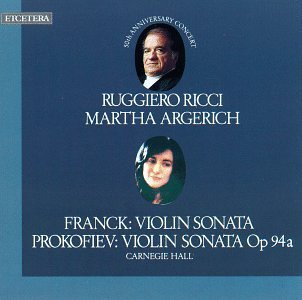 Ricci/Argerich/50th Anniversary Concert-Live@Ricci (Vn)/Argerich (Pno)